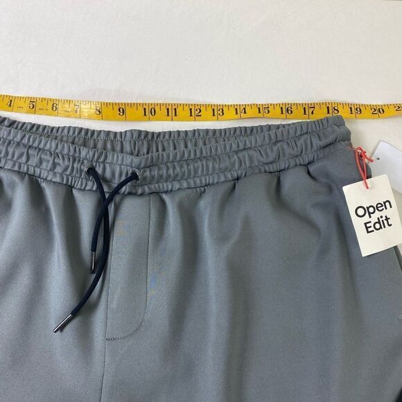 Open Edit XL casual drawstring shorts lightweight grey New from Nordstrom - Picture 4 of 5